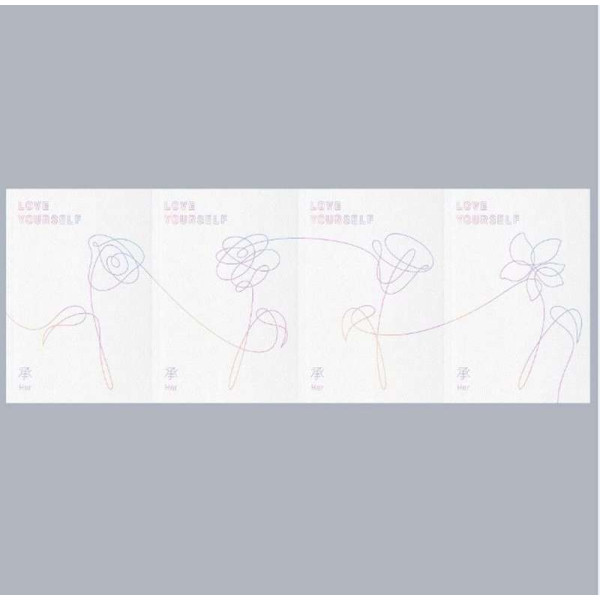 BTS 5th Mini Album [LOVE YOURSELF 承 Her] CD+Photobook+Photocard+Sticker+Minibook